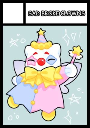 Sad Broke Clowns circle cut